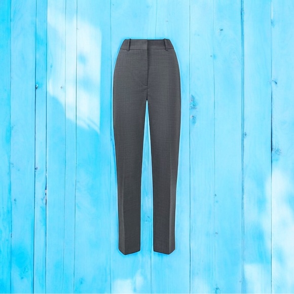 NWOT Reiss ‘Layton’ Slim Fit Wool Blend Suit Trousers in Grey Size 4 - Picture 5 of 16